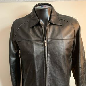 Wilsons Leather Pelle Studio Black Jacket.